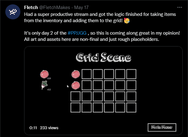 Microblogging about Produce Plaza